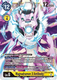 Magnadramon (X Antibody) (BT9-043 R) [X Record]