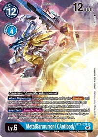 MetalGarurumon (X Antibody) (Alternate Art) (BT9-031 SR) [X Record]