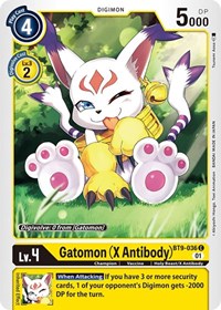Gatomon (X Antibody) (BT9-036 C) [X Record]