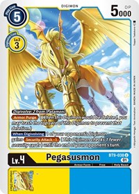 Pegasusmon (BT9-038 U) [X Record]