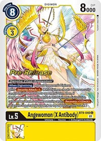 Angewomon (X Antibody) (BT9-040 U) [X Record Pre-Release Cards]