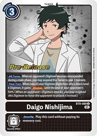 Daigo Nishijima (BT9-089 U) [X Record Pre-Release Cards]