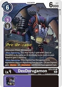 DexDorugamon (BT9-075 U) [X Record Pre-Release Cards]
