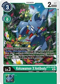 Kokuwamon (X Antibody) (BT9-046 U) [X Record Pre-Release Cards]