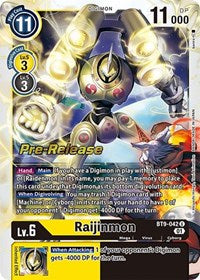 Raijinmon (BT9-042 U) [X Record Pre-Release Cards]
