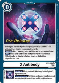 X Antibody (BT9-109 U) [X Record Pre-Release Cards]