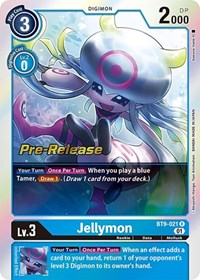 Jellymon (BT9-021 R) [X Record Pre-Release Cards]