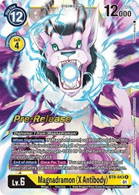 Magnadramon (X Antibody) (BT9-043 R) [X Record Pre-Release Cards]