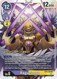 Raguelmon (BT9-080 R) [X Record Pre-Release Cards]