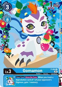 Gomamon - P-004 (Tamer's Card Set 2 Floral Fun) (P-004 P) [Digimon Promotion Cards]