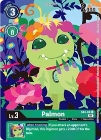 Palmon (Tamer's Card Set 2 Floral Fun) (ST4-04 C) [Starter Deck 04: Giga Green]