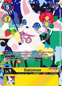 Gatomon - BT2-036 (Tamer's Card Set 2 Floral Fun) (BT2-036 U) [Release Special Booster 1.0]