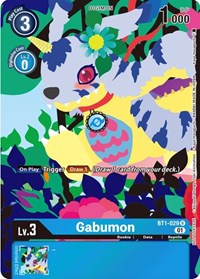 Gabumon - BT1-029 (Tamer's Card Set 2 Floral Fun) (BT1-029 R) [Release Special Booster 1.0]