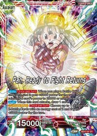 Pan // Pan, Ready to Fight Returns (Silver Foil) (SD17-01) [Dawn of the Z-Legends]