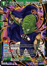 King Piccolo, Seal Undone (BT18-079) [Dawn of the Z-Legends]