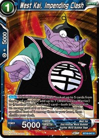 West Kai, Impending Clash (BT18-047) [Dawn of the Z-Legends]