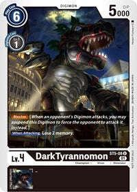 DarkTyrannomon (Winner Pack X Record) (ST5-08 U) [Starter Deck 05: Machine Black]