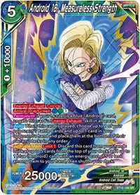 Android 18, Measureless Strength (BT18-144) [Dawn of the Z-Legends]