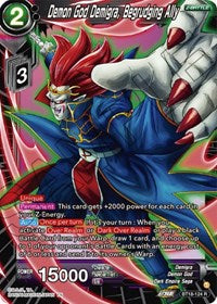 Demon God Demigra, Begrudging Ally (BT18-124) [Dawn of the Z-Legends]