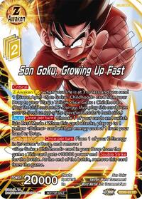 Son Goku, Growing Up Fast (ZENKAI Celebration Pack) (SD20-02) [Promotion Cards]