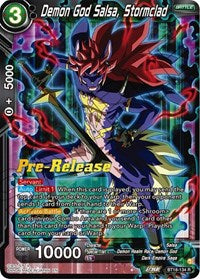 Demon God Salsa, Stormclad (BT18-134) [Dawn of the Z-Legends Pre-Release Cards]
