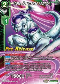 Frieza, Resurrected Ambition (BT18-063) [Dawn of the Z-Legends Pre-Release Cards]