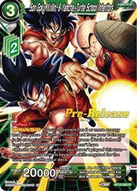 Son Goku, Krillin, & Yamcha, Turtle School Inheritors (BT18-062) [Dawn of the Z-Legends Pre-Release Cards]