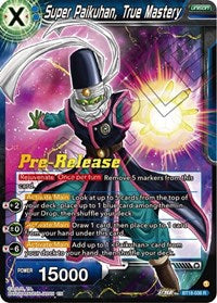Super Paikuhan, True Master (BT18-036) [Dawn of the Z-Legends Pre-Release Cards]
