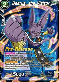 Beerus, the Visitor (BT18-052) [Dawn of the Z-Legends Pre-Release Cards]