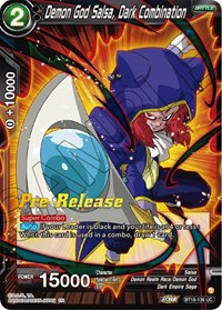 Demon God Salsa, Dark Combination (BT18-136) [Dawn of the Z-Legends Pre-Release Cards]