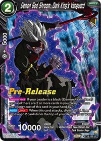 Demon God Shroom, Dark King's Vanguard (BT18-132) [Dawn of the Z-Legends Pre-Release Cards]