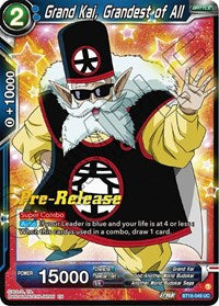 Grand Kai, Grandest of All (BT18-049) [Dawn of the Z-Legends Pre-Release Cards]