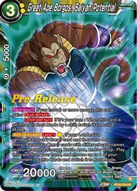 Great Ape Borgos, Saiyan Potential (BT18-104) [Dawn of the Z-Legends Pre-Release Cards]