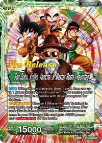 Master Roshi // Son Goku, Krillin, Yamcha, & Master Roshi, Reunited (BT18-059) [Dawn of the Z-Legends Pre-Release Cards]