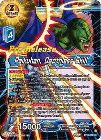 Paikuhan, Depthless Skill (BT18-032) [Dawn of the Z-Legends Pre-Release Cards]