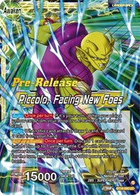 Piccolo // Piccolo, Facing New Foes (BT18-090) [Dawn of the Z-Legends Pre-Release Cards]