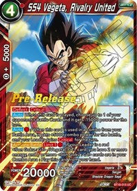SS4 Vegeta, Rivalry United (BT18-015) [Dawn of the Z-Legends Pre-Release Cards]