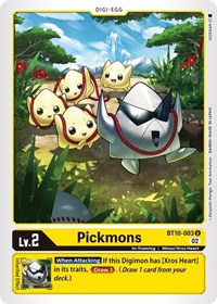 Pickmons (BT10-003 U) [Xros Encounter]