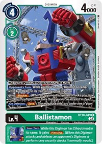 Ballistamon (BT10-049 C) [Xros Encounter]