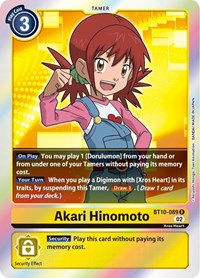 Akari Hinomoto (BT10-089 R) [Xros Encounter]