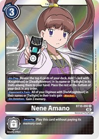 Nene Amano (BT10-092 R) [Xros Encounter]