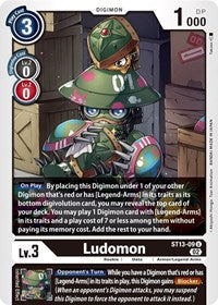 Ludomon (ST13-09 U) [Starter Deck 13: Ragnaloardmon]