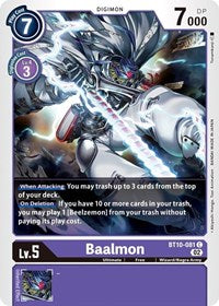 Baalmon (BT10-081 C) [Xros Encounter]