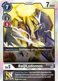 RaijiLudomon (ST13-13 R) [Starter Deck 13: Ragnaloardmon]
