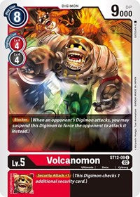 Volcanomon (ST12-09 U) [Starter Deck 12: Jesmon]