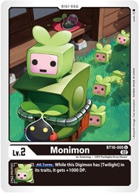 Monimon (BT10-005 U) [Xros Encounter]