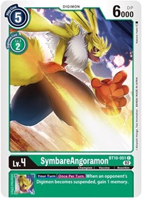 SymbareAngoramon (BT10-051 C) [Xros Encounter]