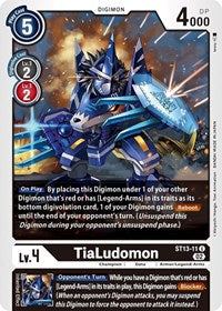 TiaLudomon (ST13-11 U) [Starter Deck 13: Ragnaloardmon]