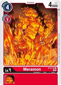 Meramon (ST12-05 U) [Starter Deck 12: Jesmon]