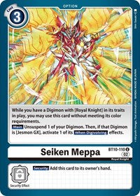 Seiken Meppa (BT10-110 U) [Xros Encounter]